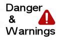 Waratah Wynyard Danger and Warnings
